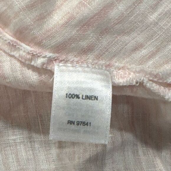 J jill linen button down blouse small petite - Picture 3 of 5